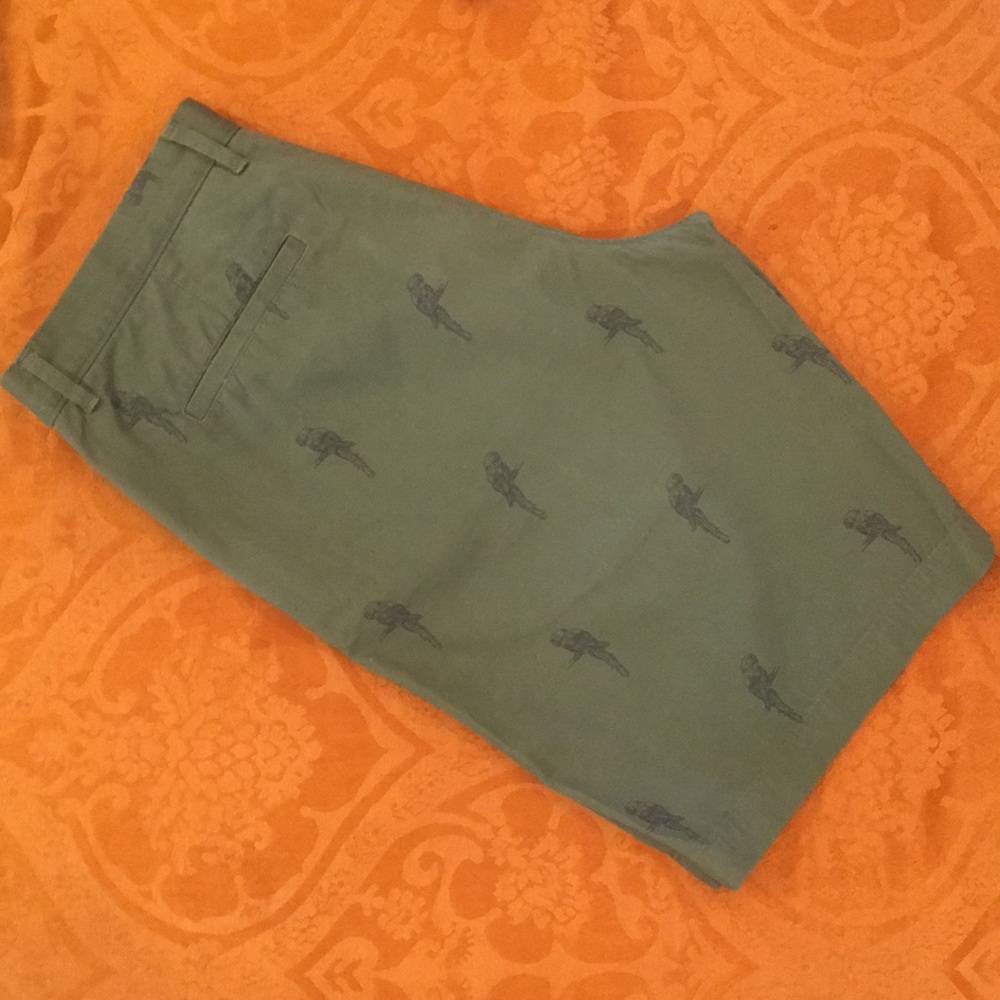 Merona Parrot Print Shorts